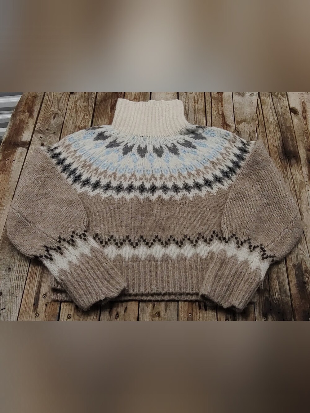 women's rag & Bone New York alpaca turtleneck  knitted sweater